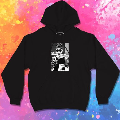 Audrey Hepburn Sunglasses Breakfast at Tiffany Hoodie