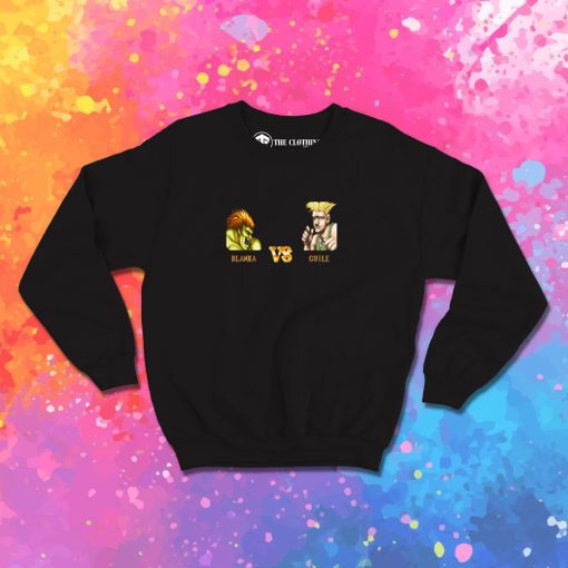 BLANKA VS GUILE Sweatshirt