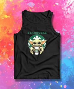 Baby Yoda Hug Starbucks Tank Top