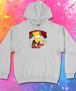 Backwoods Bart Simpson Smoking Hoodie