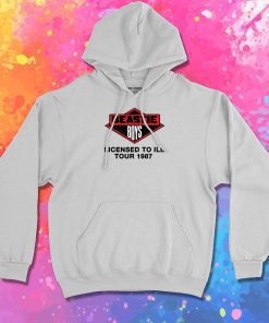 Beastie Boys Licensed to Ill Tour 1987 Hoodie