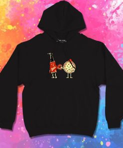 Beer Pizza Couple Best Friend Hoodie