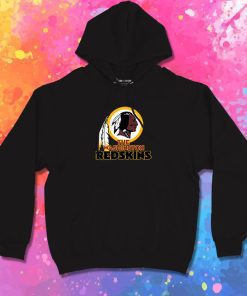 Black Washington Redskin Hoodie