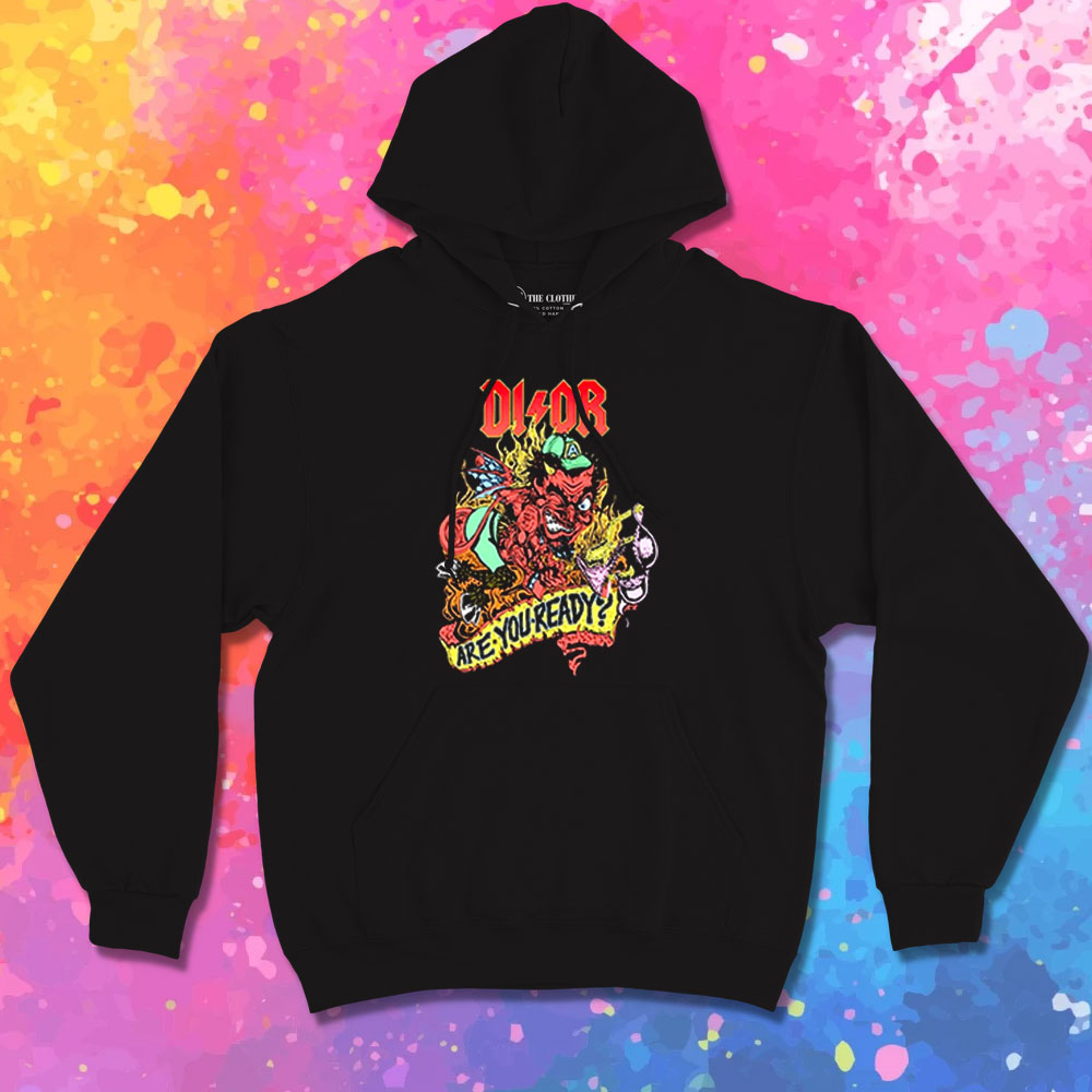 Bleached Goods Devilish Grin Hoodie