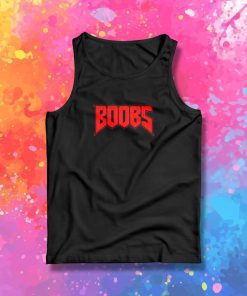 Boobs Red Tank Top