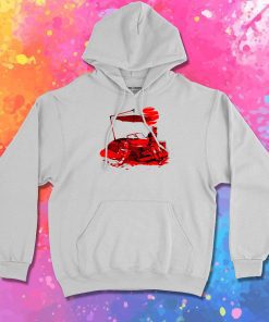 Bored in the car red Hoodie