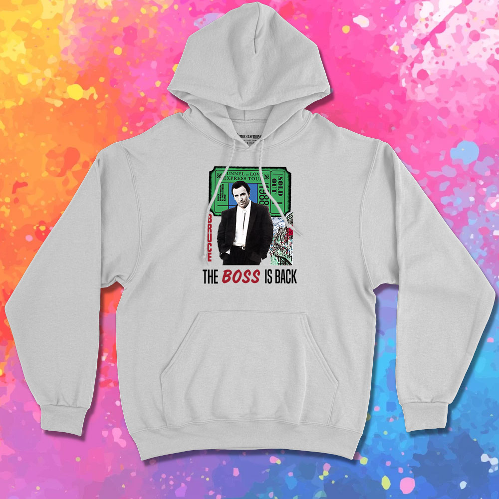 Bruce Springsteen Tunnel Of Love Vintage Tour Hoodie