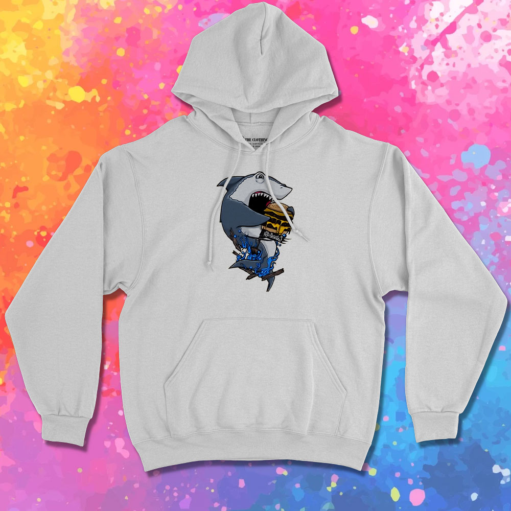 Burger Shark Hoodie