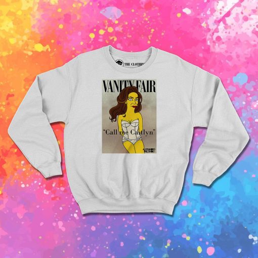 Caitlyn Jenner Simpsons Sweatshirt