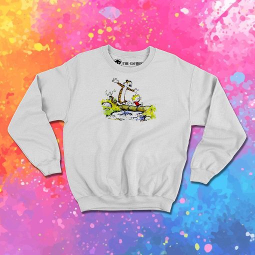 Calvin and Hobbes Cute Sweatshirt
