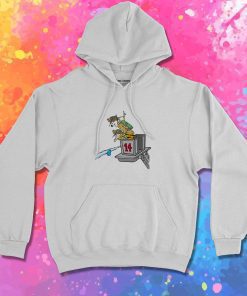 Calvin and Hobbs Fireman Hoodie