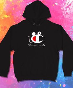 Champion Mickey Mouse Logo Parody Hoodie
