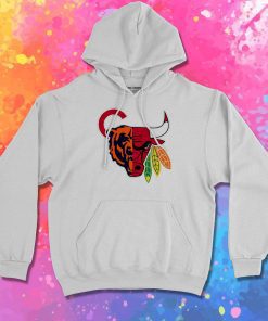 Chicago Sports Team Mashup Hoodie