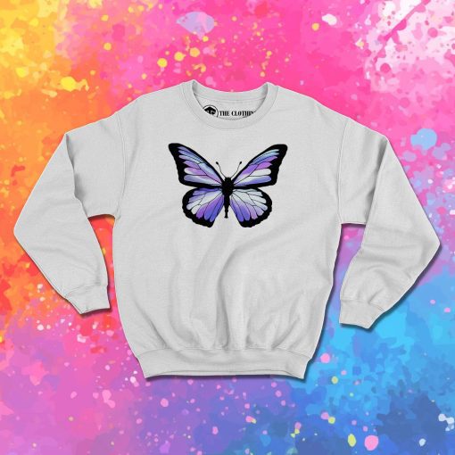 Cool Color Butterfly Sweatshirt
