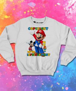 Copyright Infringement Super Mario Sweatshirt
