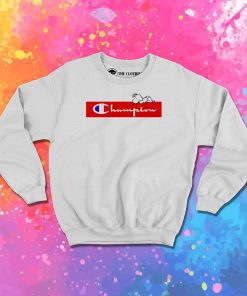 Cute Champion Peanuts Sweatshirt