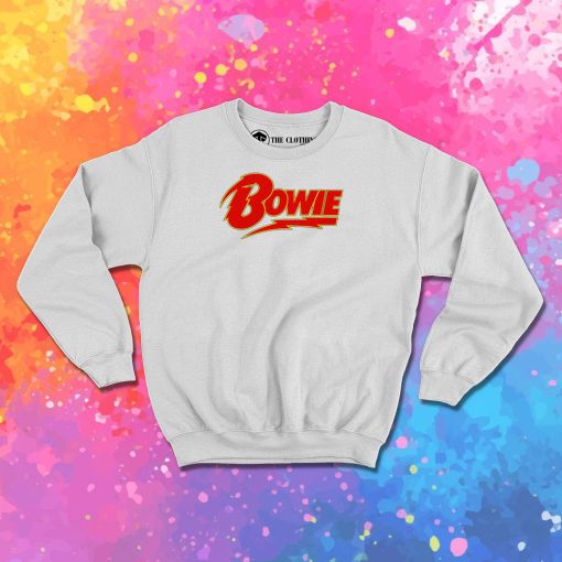 David Bowie Logo Sweatshirt