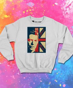 David Bowie Unhuman Sweatshirt