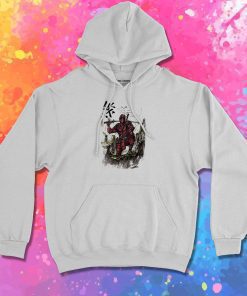 Deadpool with calligraphy Hoodie