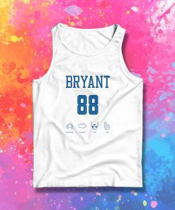 Dez Bryant eight Football Stats Tank Top