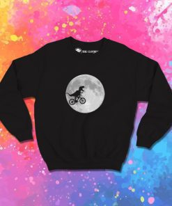 Dinosaur Bike and MOON Sweatshirt