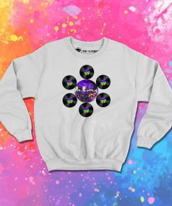 Disco Rainbow Album Flower Sweatshirt