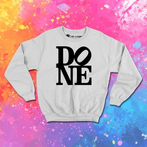Done black Sweatshirt