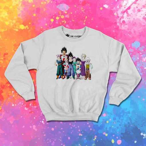 Dragon ball Vegeta family Sweatshirt