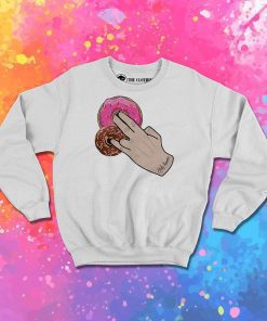 Dunkin Donuts Only Human Hand Sweatshirt
