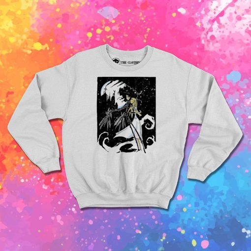 Edward Scissorhands with Kim Sweatshirt