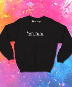 Elemental Magic Geek Goth Science Sweatshirt