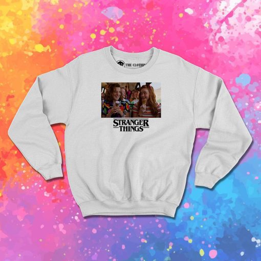 Eleven and Max Stranger Things Sweatshirt