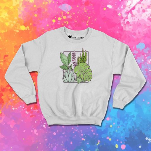 Framed Plants Sweatshirt