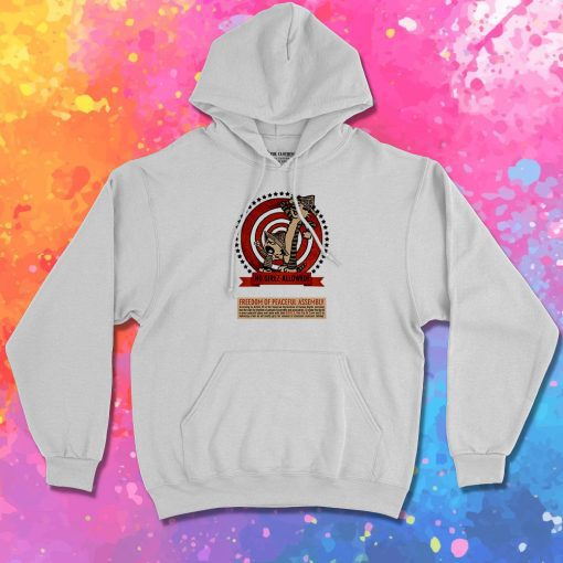 Freedom Of Peacful Assembly Hoodie