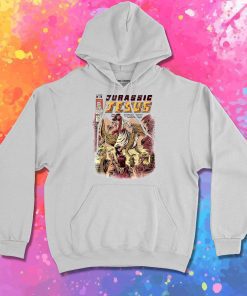 Funny Jurassic Jesus Hoodie