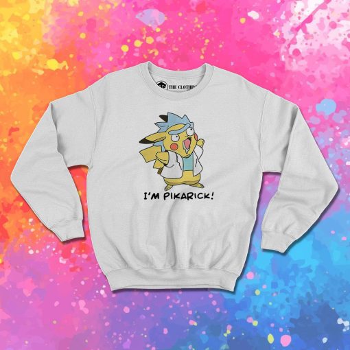 Funny Pikarick Parody Rick and Morty Sweatshirt