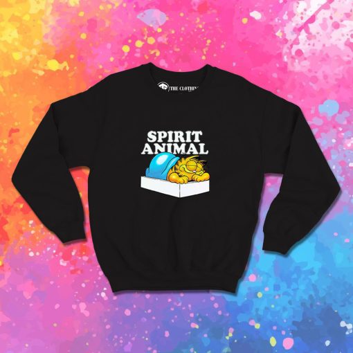 Garfield Spirit Animal Retro Vintage Sweatshirt
