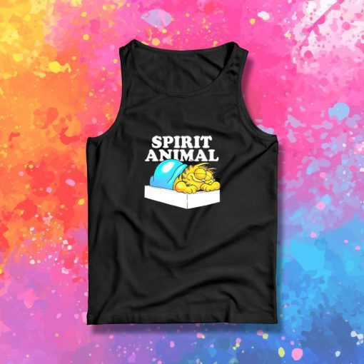 Garfield Spirit Animal Retro Vintage Tank Top