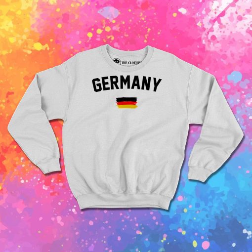 Germany Flag Paint Sweatshirt