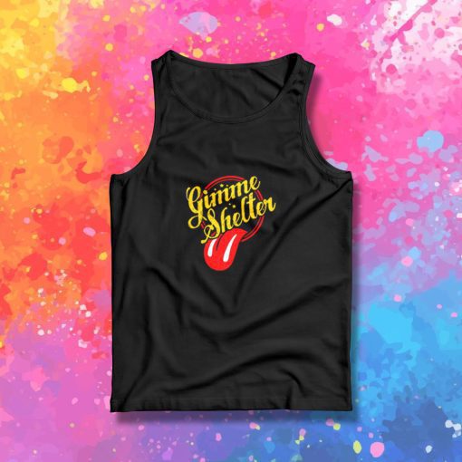 Gimme Shelter Rolling Stones Tank Top