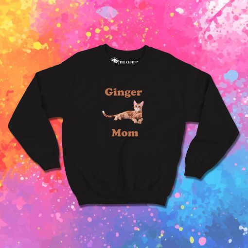 Ginger Cat Mom Sweatshirt