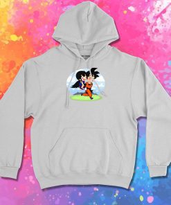 Goku and Chichi Chibi Hoodie