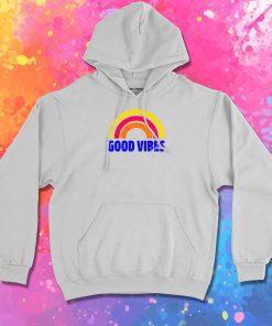 Good Vibes Rainbow Vintage Hoodie