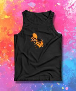 Graffiti Skulls Tank Top