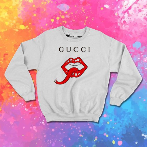 Gucci Mouth Lips Sweatshirt