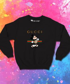 Gucci Stripe Mickey Mouse Stay Stylish Sweatshirt