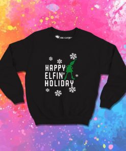 Happy Elfin Holiday Sweatshirt