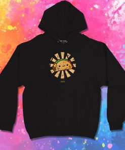 Happy Taco Retro Japanese Hoodie