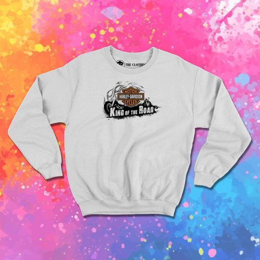 Harley Davidson Logo King of the Road Sweatshirt