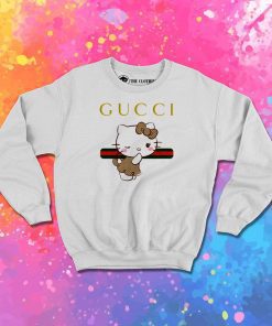 Hello Kitty Gucci Stripe Sweatshirt